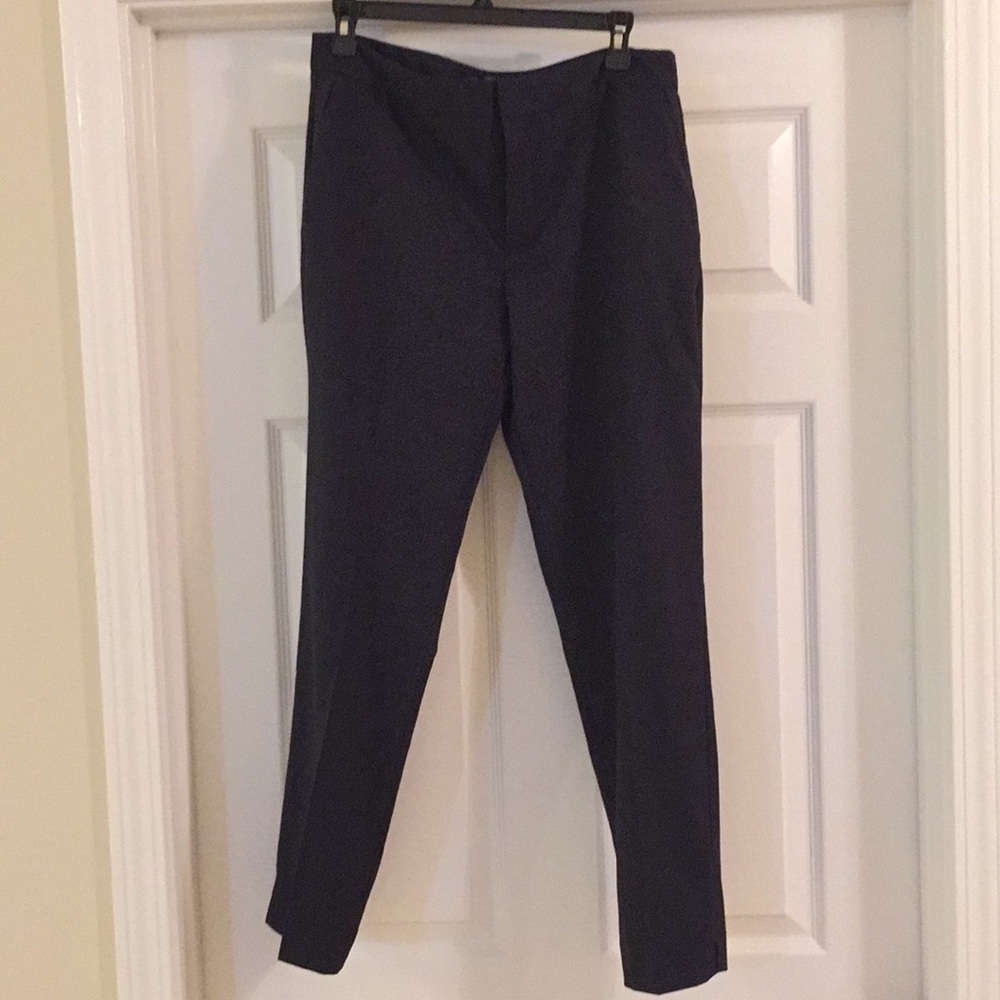 Zara Basic Collection side slit straight leg